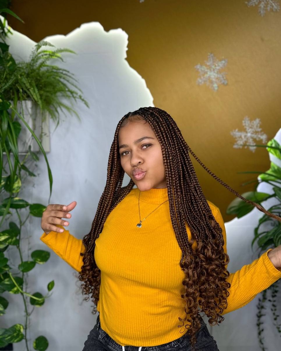 Box Braids Style 2